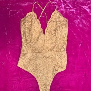 Windsor mustard yellow body suit